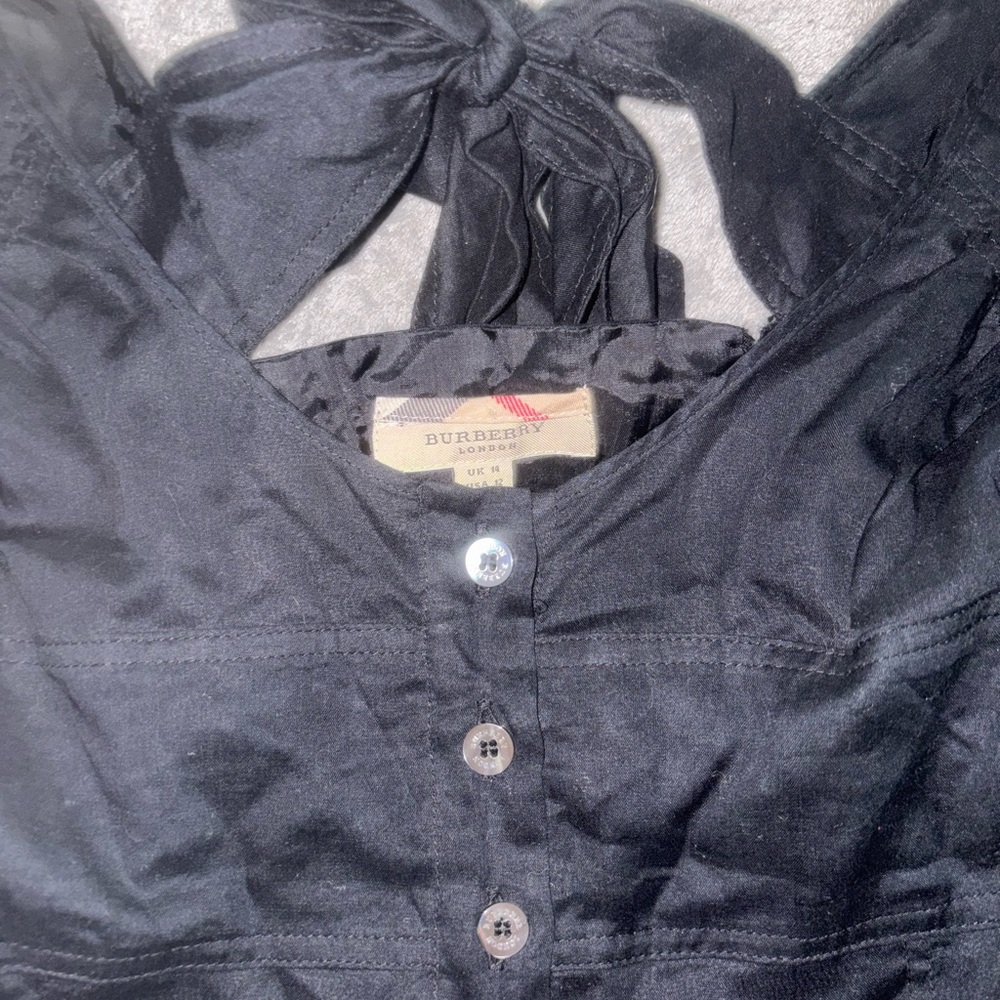 Burberry London RARE Y2K Vintage Babydoll Romantic Blouse - Picture 15 of 16
